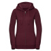 Women's Authentic Melange Zipped Hooded Sweat Russell