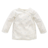 Pinokio Kids's Lovely Day Babyblue Wrapped Baby Jacket