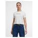 Orsay Krémové dámské tričko - Dámské