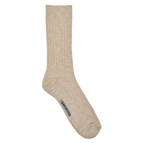 BIRKENSTOCK Cotton Slub M Beige White Béžová