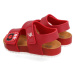Dětské sandály Garvalin červená barva