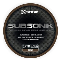 Sonik Vlasec Subsonik Brown 3000m - 0,28mm