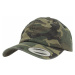 Brandit Čepice Baseball Cap Low Profile Camo Washed woodland