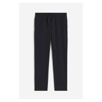 H & M - Pyžamové kalhoty Regular Fit - černá
