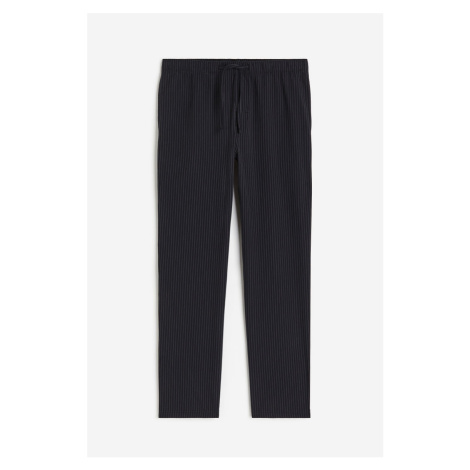 H & M - Pyžamové kalhoty Regular Fit - černá H&M