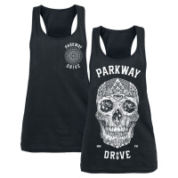 Parkway Drive Girl-Top Doppelpack Dámský top černá