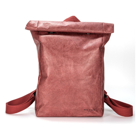 Malique dámský designový papírový batoh D1260D - orientální červená - 12L