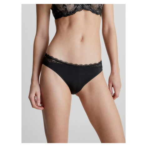 Dámské kalhotky Bikini Brief Seductive Comfort 000QF6398EUB1 černá - Calvin Klein