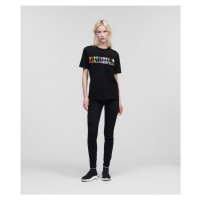 Tričko karl lagerfeld unisex k/pride t-shirt černá