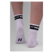 NEBBIA - Ponožky na sport střední délka UNISEX 129 (white) - NEBBIA