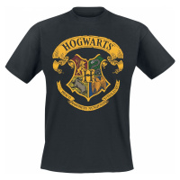 Harry Potter Hogwart's Crest Tričko černá