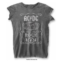 AC/DC tričko, Cannon Swig Burn Out, dámské
