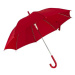 Derby Dětský holový vystřelovací deštník, červená, plná barva červená