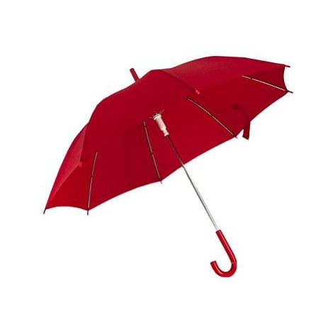 Derby Dětský holový vystřelovací deštník, červená, plná barva červená