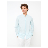 LC Waikiki Men's Regular Fit Long Sleeve Poplin Shirt.