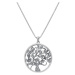 Hot Diamonds Stříbrný náhrdelník Strom života Hot Diamonds Nurture DP864 (řetízek, přívěsek)