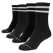 ponožky URBAN CLASSICS - 2-Tone College 2-Pack - black/white