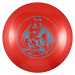 Frisbee Discgolf View Driver Dragon Line red