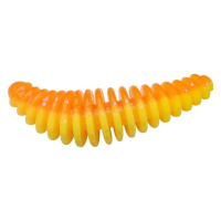Berkley Gumová Nástraha PowerBait Power Pupa Fluo Orange Sunshine Yellow Počet kusů: 8ks, Délka 