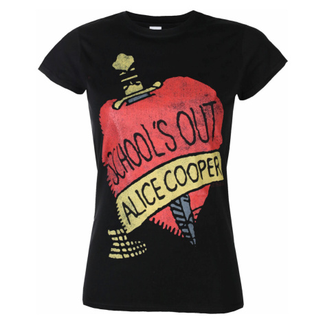 Tričko metal dámské Alice Cooper - Schools Out Skinny - ROCK OFF - ACTEE07LB