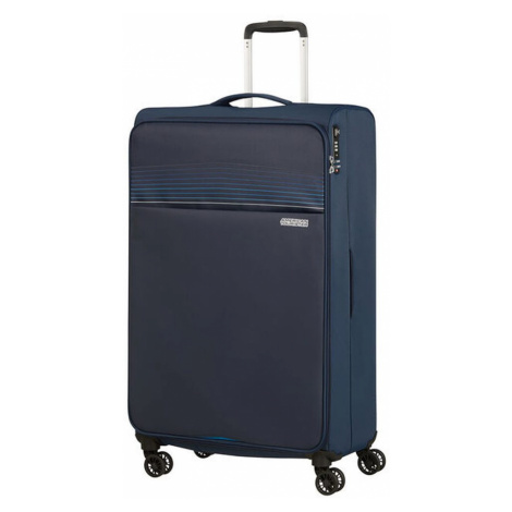 American Tourister Látkový cestovní kufr Lite Ray XL 105 l - tmavě modrá