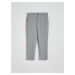 Reserved - Kalhoty chino slim fit - Světle šedá