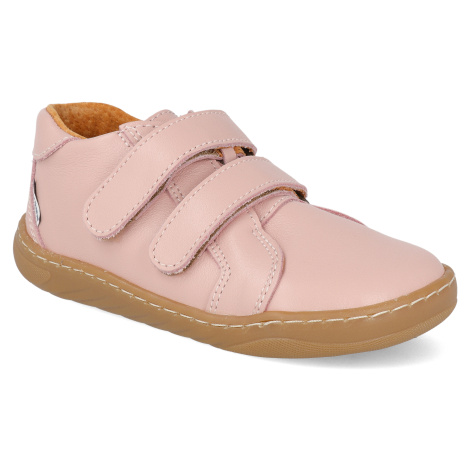 Barefoot dětské tenisky Pegres - Skinny SBF60 růžové