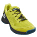 Wilson RUSH PRO JR 4.0 QL Juniorská tenisová obuv, žlutá, velikost 34