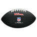 Wilson MINI NFL TEAM SOFT TOUCH FB BL SF Mini míč na americký fotbal, černá, velikost