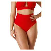 GOLDBEE SHAPEWEAR SWIMWEAR BOTTOMS Dámské stahovací plavecké kalhotky, červená, velikost