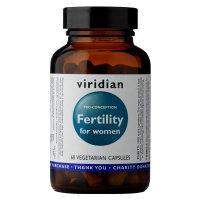 VIRIDIAN Fertility for Women 60 kapslí