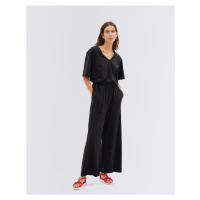 Thinking MU Black Allegra Jumpsuit BLACK