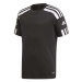 adidas SQUADRA 21 JERSEY Chlapecký fotbalový dres, černá, velikost