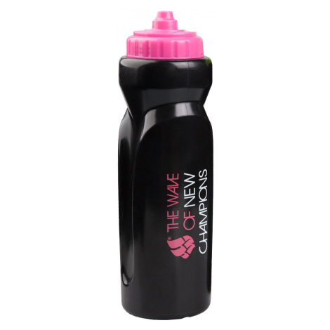 Lahev na pití mad wave water bottle černá/růžová