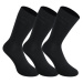 3PACK ponožky Styx vysoké bambusové černé (3HB960) L