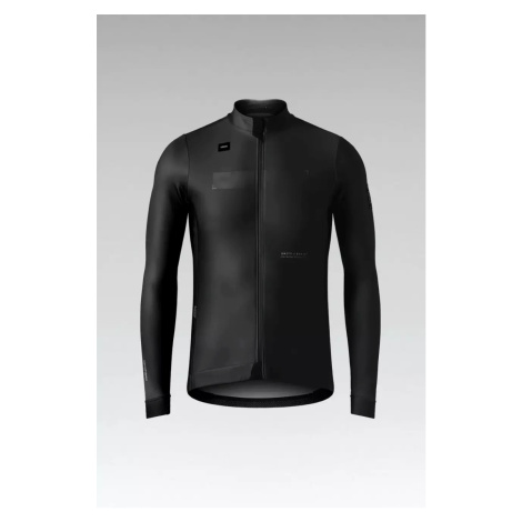 GOBIK Cyklistická větruodolná bunda - SKIMO PRO - černá