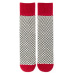 Vlněné ponožky Vlnáč Slunce červené Fusakle