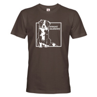 Pánské tričko pro milovníky psů - Bernský salašnický pes
