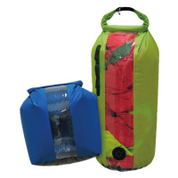 Waterproof bag YATE Dry Bag with window and valve XL black 20L