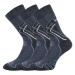 Voxx Limit Iii Unisex trekingové ponožky - 3 páry BM000002053500100277 jeans