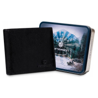 Pánská kožená peněženka Peterson PTN 309K černá
