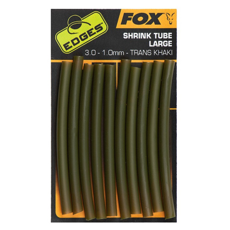 Fox smršťovací hadička edges shrink tube trans khaki - 3-1 mm