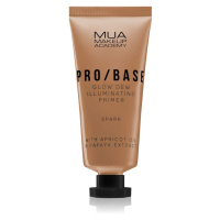 MUA Makeup Academy PRO/BASE Glow Dew rozjasňující podkladová báze odstín Spark 30 ml