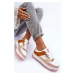 Dámské sportovní boty Sneakersy Big Star MM274355 hnědě