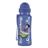 STEUBER Láhev na pití KIDS FUN 460 ml, modrá