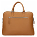 Unisex kožená taška na notebook Facebag Milano - hnědá