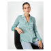 Koton Women's Aqua Green Shirt