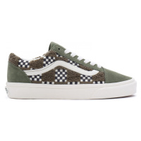 Vans Old skool tufted check Zelená