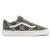 Vans Old skool tufted check Zelená