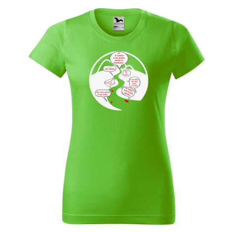 DOBRÝ TRIKO Dámské vodácké tričko NA ŘECE Barva: Apple green